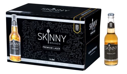 Skinny Lager 24x330ml Bottle