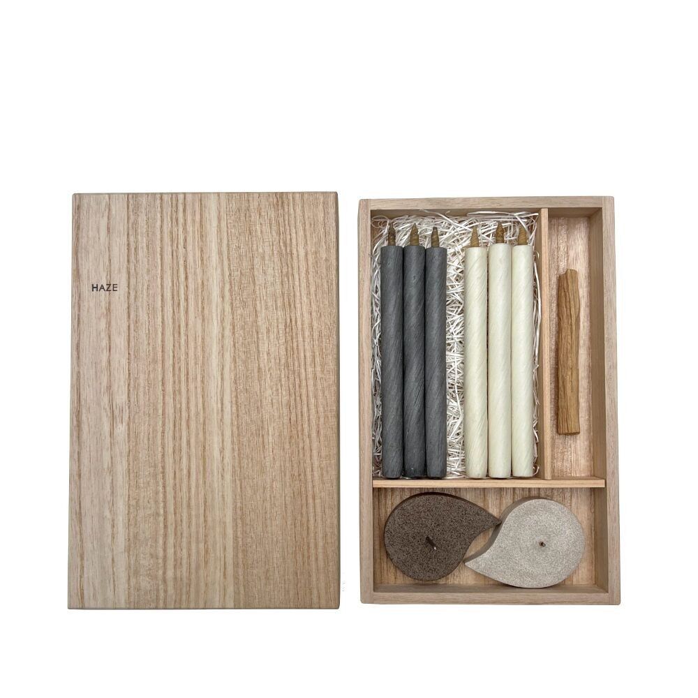 Bougies pour la purification avec Palo Santo - Coffret cadeau