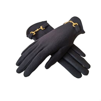 Hedley Winter Horsebit-Handschuhe