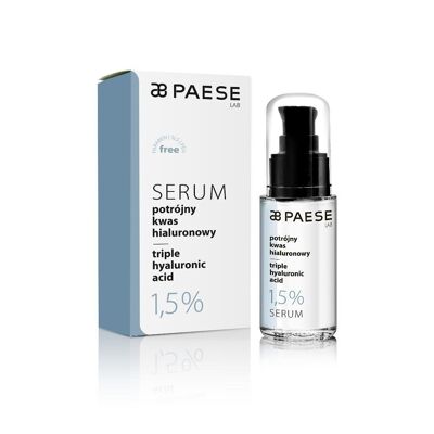 Serum triple acide hyaluronique PAESE