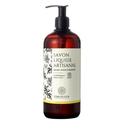 Argan d'Fleur Oranger liquid soap