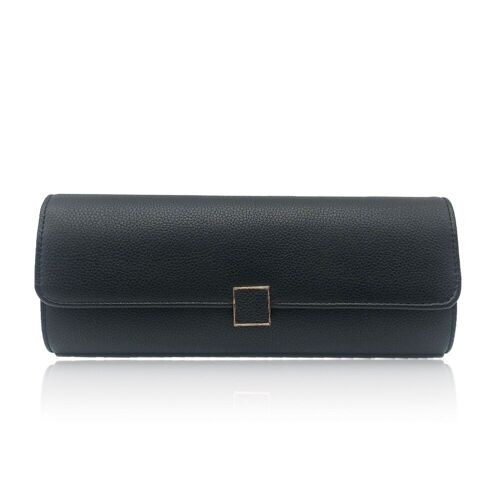 Alice Long Clutch with Clasp and Detachable Chain