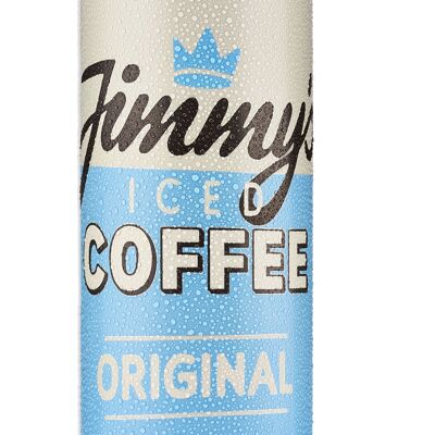Jimmy's Iced Coffee SlimCan Pavement Sign