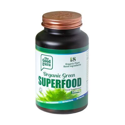 Organic Superfood 90 Capsules Jar
