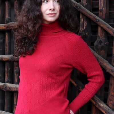 2036PU – Maglione dolcevita a maniche lunghe