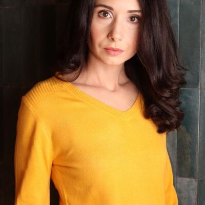 FEL13 – Maglia a maniche lunghe con scollo a V