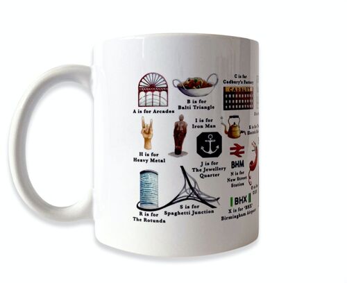 The Birmingham Alphabet Mug