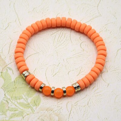 Bracelet Baily orange vif