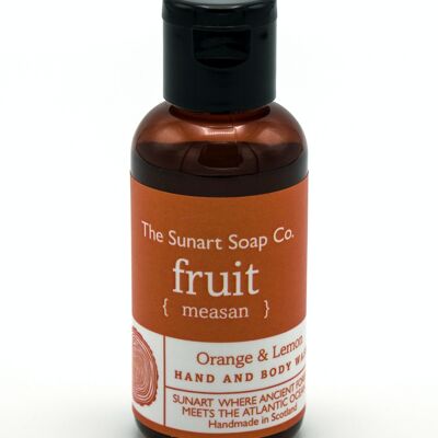 Orange & Lemon Hand and Body Wash 50ml