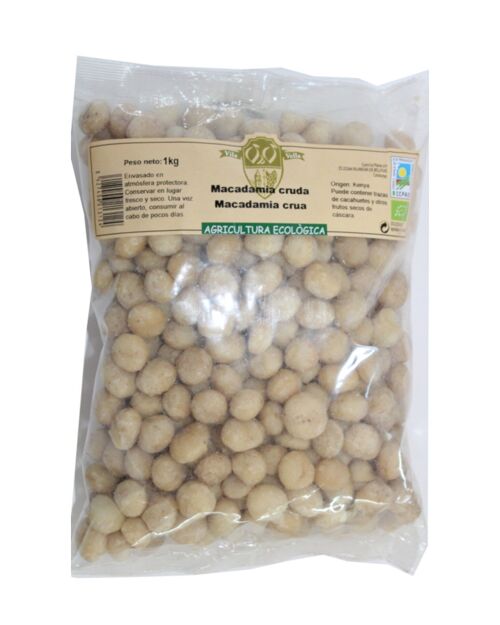 Nueces de Macadamia Eco 1Kg