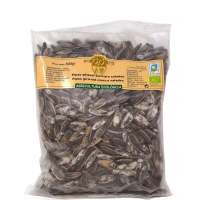 Organic Salted Sunflower Seeds with Shell 500g