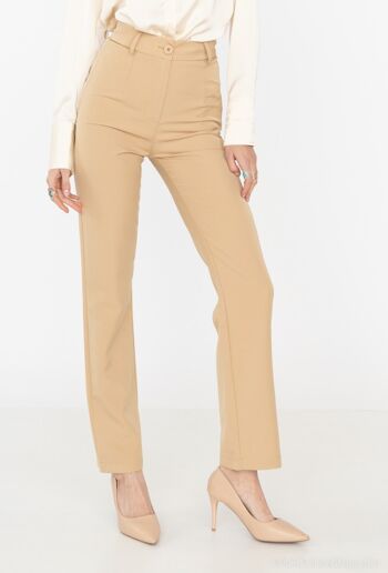 Pantalon de costume SLIM TAUPE 2