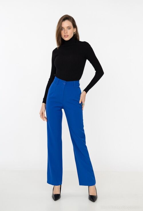 Pantalon de costume SLIM BLEU