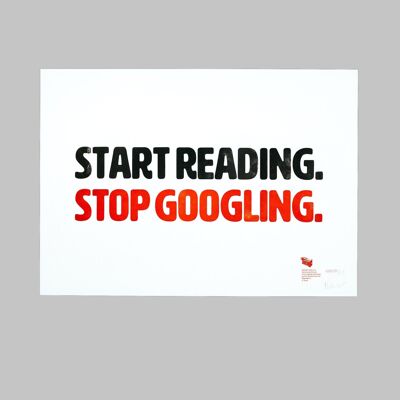 Start reading. Stop googling.