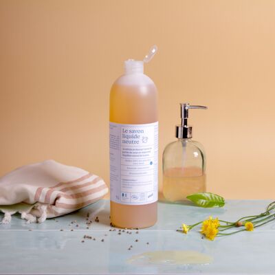 Neutral and concentrated liquid soap 1L