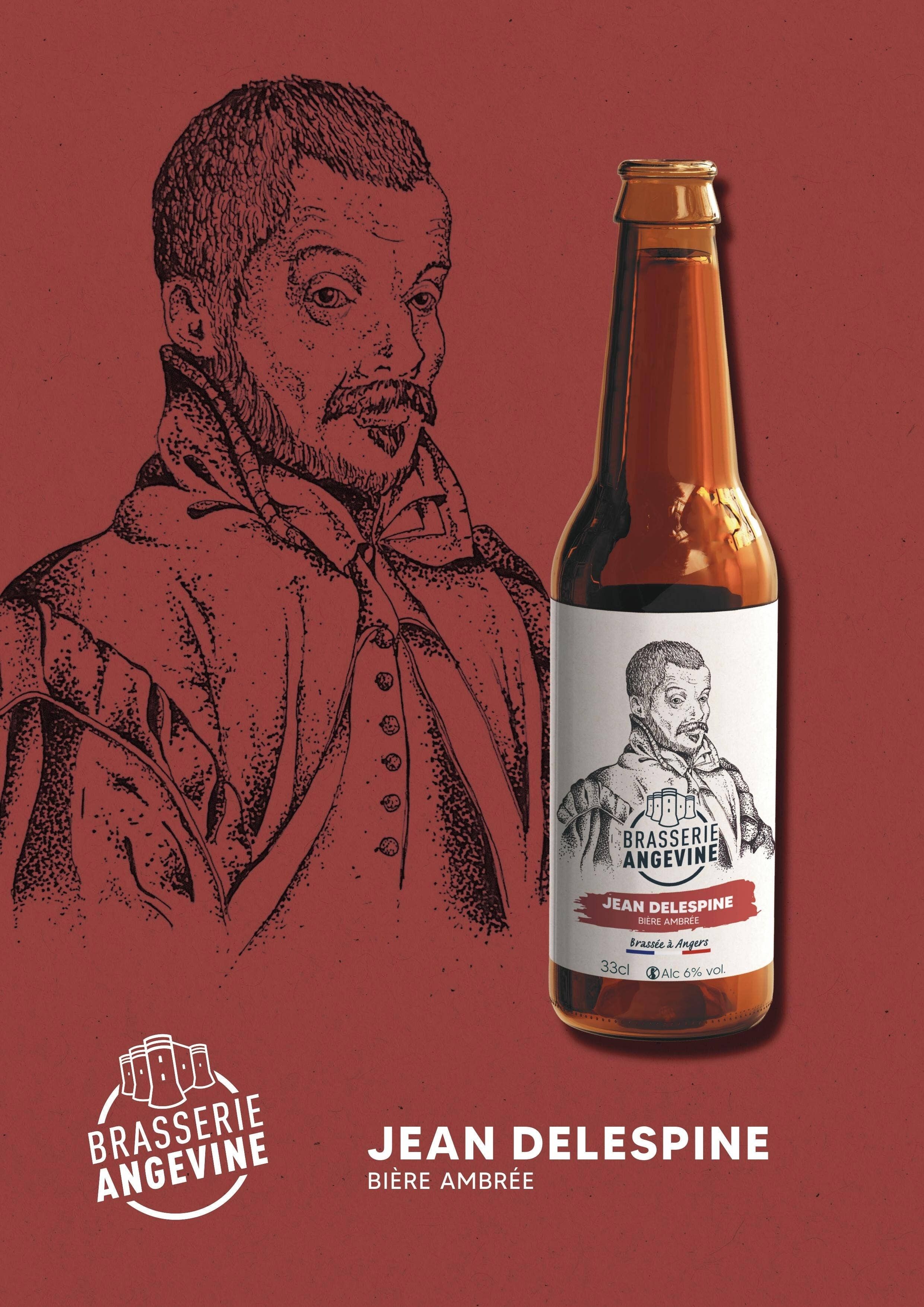 Birra ambrata L'Espine Birrificio Angioino 33 cl