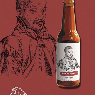 Birra ambrata L'Espine Birrificio Angioino 33 cl