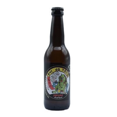 Cerveza blanca Oni No Kawa cervecería Pirate de Clain 33 cl