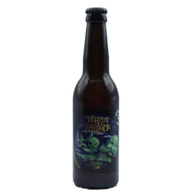 Bier IPA Pirate Phantom Brauerei Pirate de Clain 75 cl