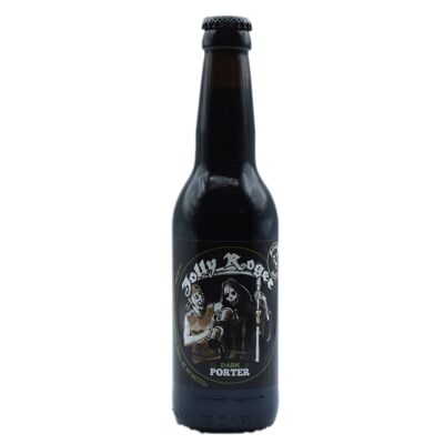 Bière Porter Jolly Roger brasserie Pirate de Clain 33 cl