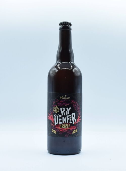 Bière Puy d'enfer brasserie Mélusine 75 cl