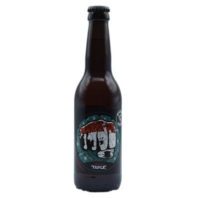 Cerveza Triple Bourre-Pif cervecería Pirate de Clain 75 cl