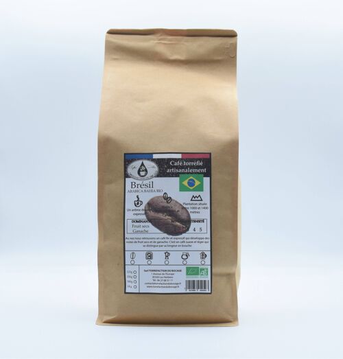 Café Brésil Bahia bio grains 250g