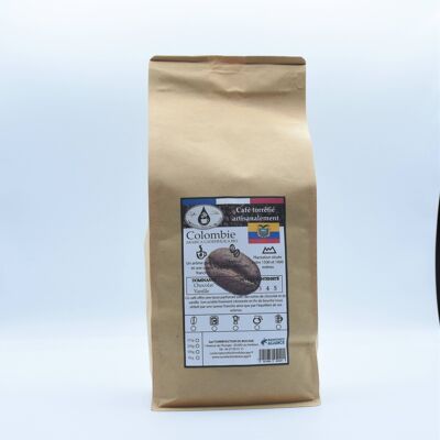 Excelso organic ground Colombian coffee 250 g