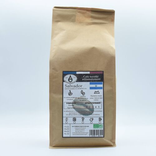 Café Salvador Santa Maria El Borbollon Bio grains 1 kg