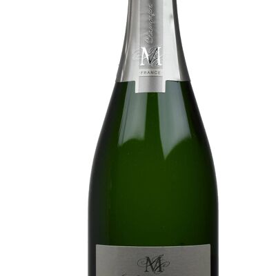 Champagne carte blanche domain Moutaux Christmas gift