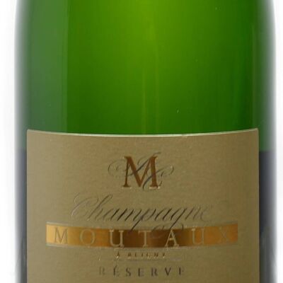 Champagne Réserve domaine Moutaux 75 cl