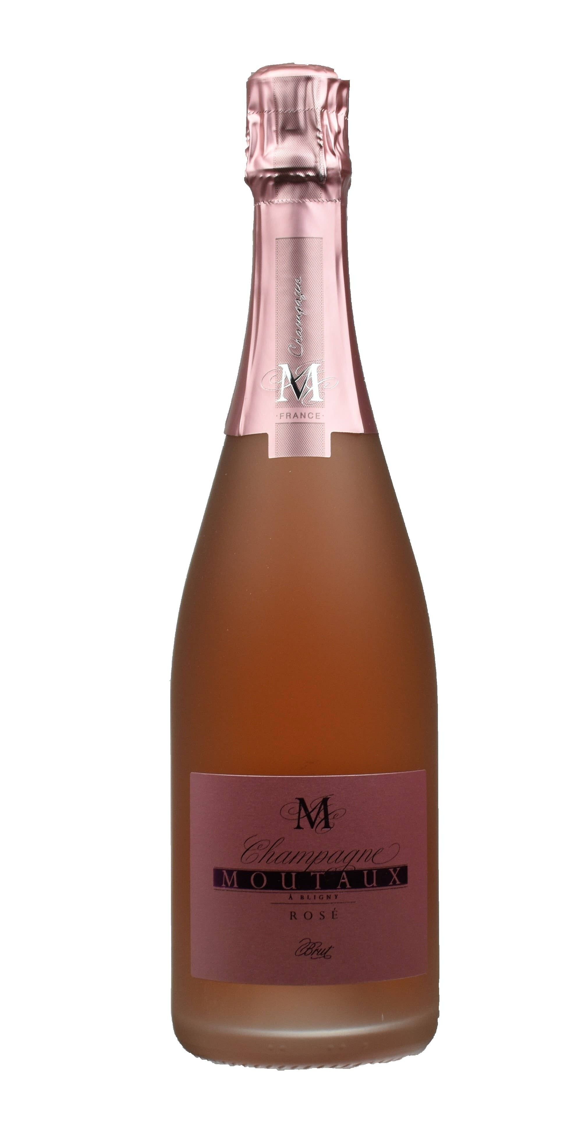 Champagne rosé domain Moutaux 75 cl