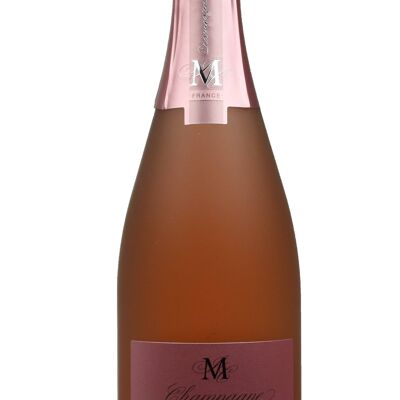 Champagne rosé domain Moutaux 75 cl