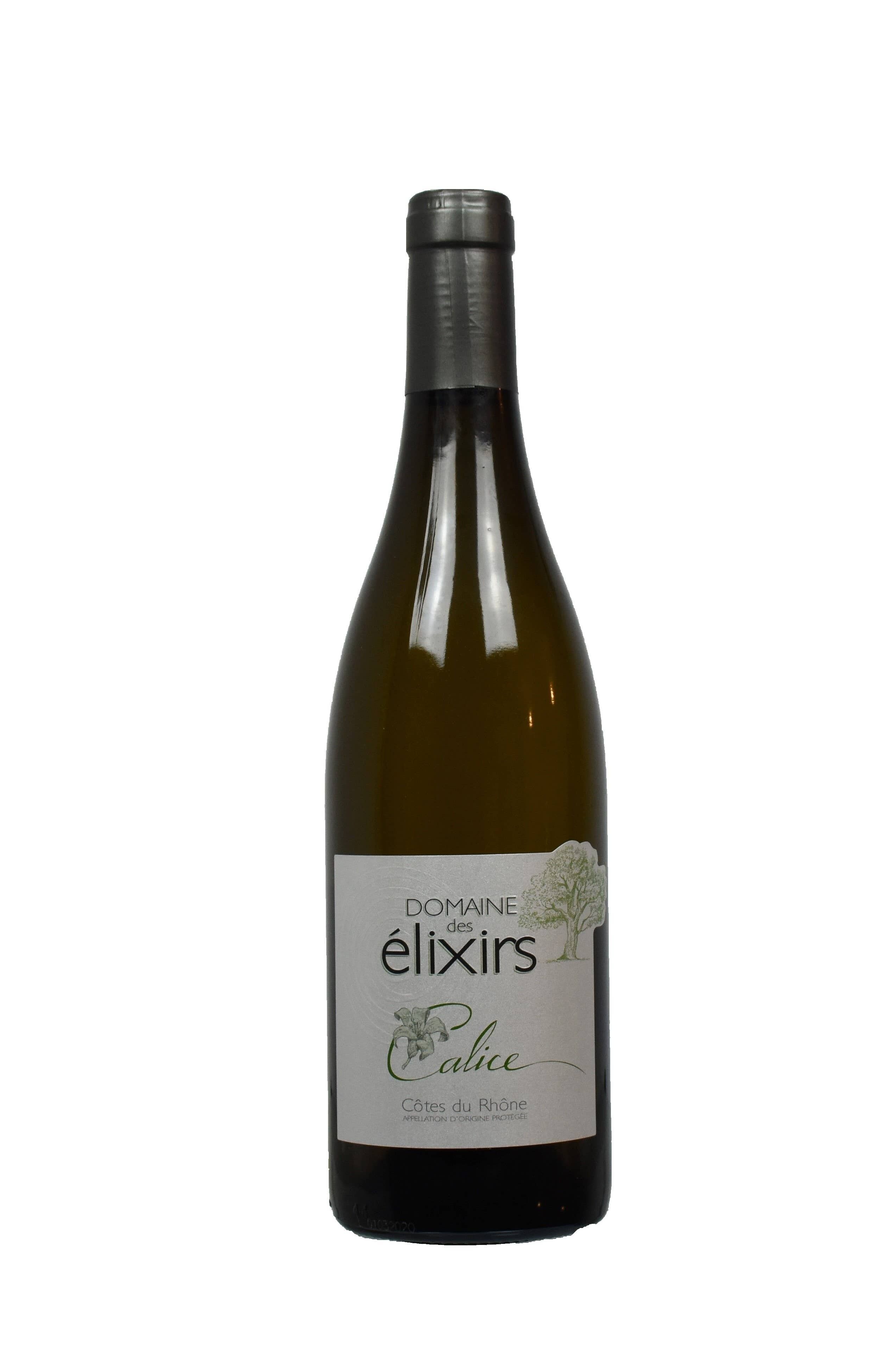 COTE DU RHONE CALICE DOMAINE DES ELIXIERS BIO 2019 75 CL