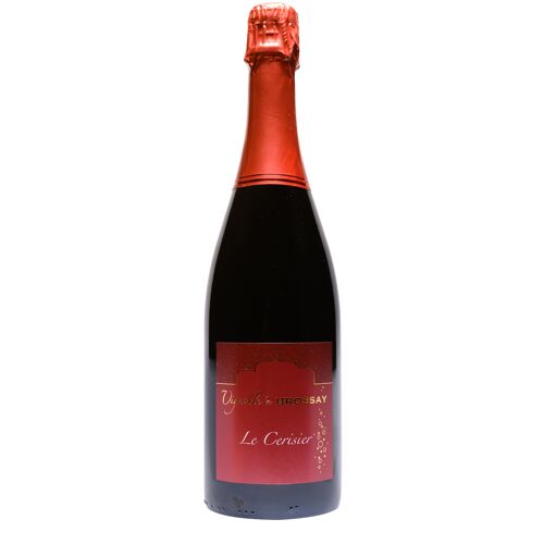 Vin mousseux rouge  Cerisier château de Brossay 75 cl