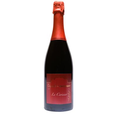 Vino espumoso rojo cereza Château de Brossay 75 cl