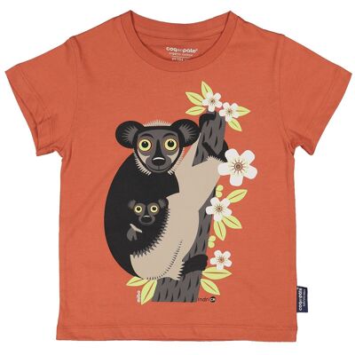 Indri Kurzarm-T-Shirt für Kinder