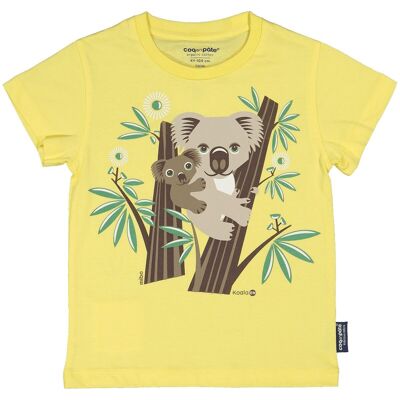 Kurzarm-T-Shirt für Kinder Koala