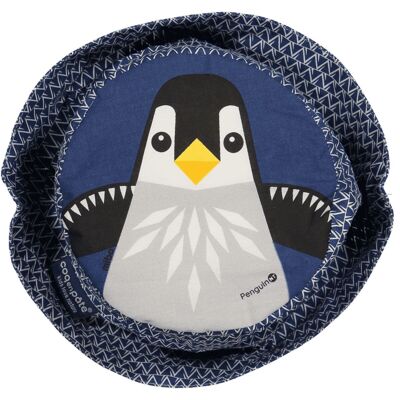 Cappello da pescatore estivo per neonati e bambini - Pinguino