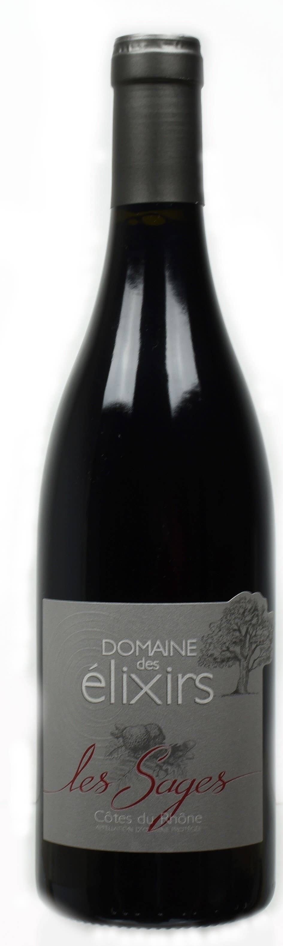 COTES DU RHONE LES SAGES DOM DES ELIXIRS ORGANIC 2021 75 CL