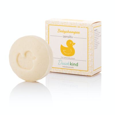 Duschkind Naturkosmetik festes Shampoo Baby Duft frei sensitiv