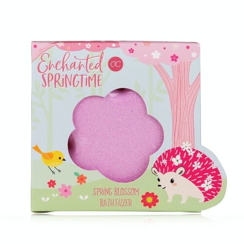 Badefizzer - Badekugel / Badebombe ENCHANTED SPRINGTIME in Geschenkbox