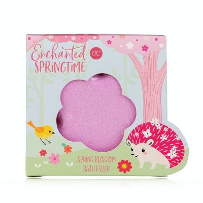 Badefizzer - bath ball / bath bomb ENCHANTED SPRINGTIME in a gift box