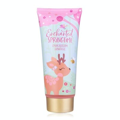 Gel douche PRINTEMPS ENCHANTÉ en tube, 200 ml, senteur : Fleur de Printemps