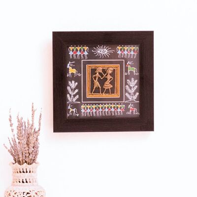 Black Beauty Tribal Wood Wall Art