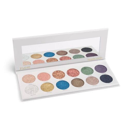 Palette d'ombres à paupières Beauty Rocks - 18 h - PAESE