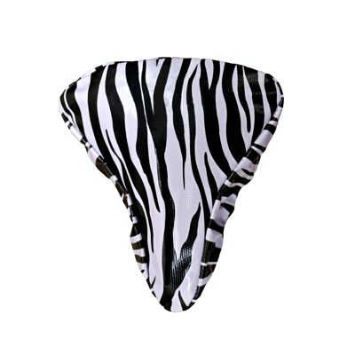 Saddle cover zebra