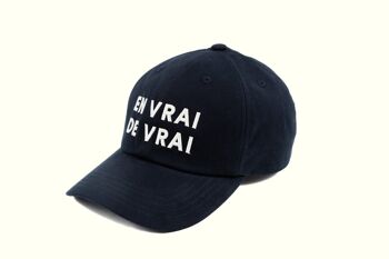 casquette en vrai de vrai marine 1