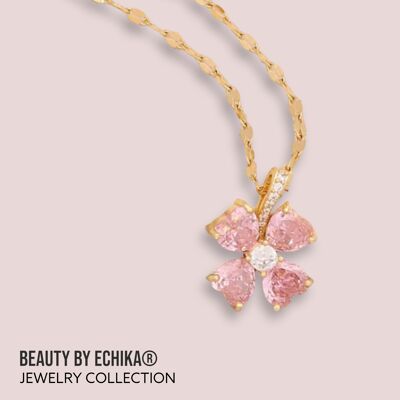 Pink Pendant Necklace | No. 14