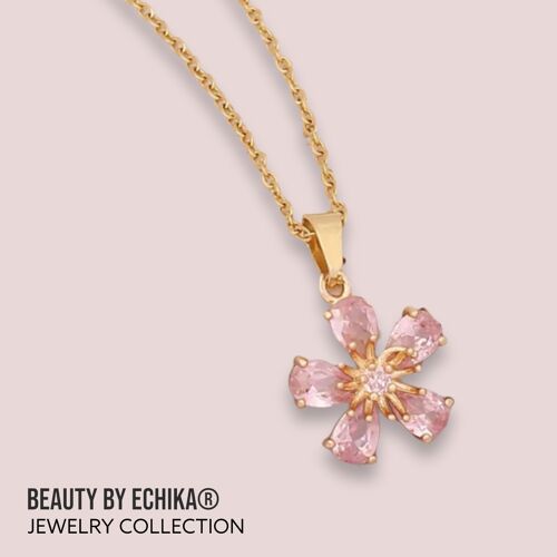 Pink Pendant Necklace | No. 15